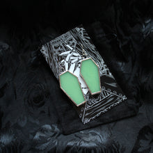Load image into Gallery viewer, Plain Coffin Earrings