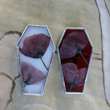 Load image into Gallery viewer, Floral Coffin Brooch