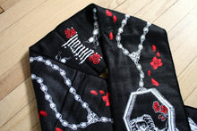 Load image into Gallery viewer, Coffin Rosary Woven Winter Scarf

