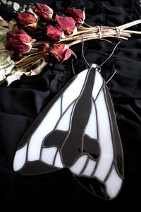 Clymene "Goth Moth" Suncatcher